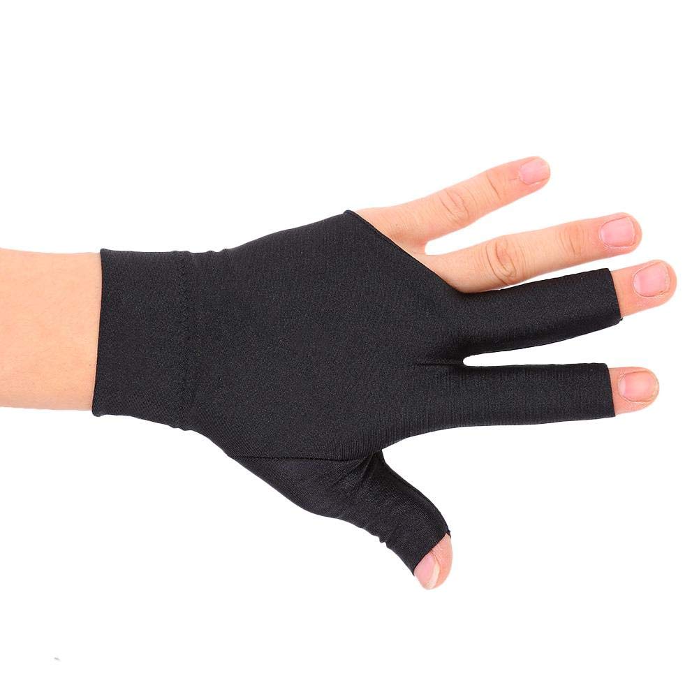 Snooker Glove Left Hand,Snooker Billiard Pool Gloves Left Hand 3 Fingers Billiard Glove Snooker Cue Gloves Spandex Glove Pool Gloves Left Hand Billiard Gloves Pool Glove Left Hand