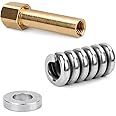 Alocs DEX2420JKIT, DEX2400JN Brass Sleeve Nut with Spring & Metal Washers Replacement for Hayward Filter Tank Clamp，Filter Housing Replacement Parts