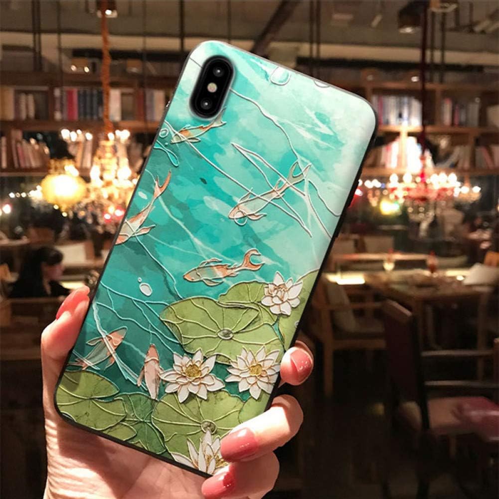 KCHHA Phone case 3D Emboss TPU Cases for Samsung Galaxy A9 A8 Star A6 Plus A7 2018 S8 S9 S10 Plus S10e Note 4 8 9 A5 A3 2017 A50 S6 S7 Edge Case