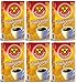 3 CORAÇÕES Traditional Brazilian Ground Coffee - 17.63 Ounces - Vacuum Sealed Pack of 6 - Fine Ground Coffee Medium Roast - Naturally Processed for Unique Flavor, Aroma, and Full Body Texture