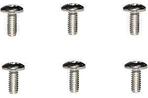 Univen Clipper Blade Screws fits Andis Outliner & T-Outliner Blades 6 Pieces