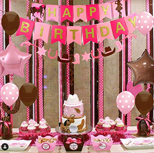 Western Cowgirl Themed Party Supplies And Decorations For Import