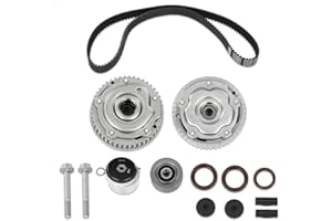 Timing Belt Kit 14PCS, Compatible with Chevy Sonic Cruze 1.8L 2011-2018,Fit for Chevy Aveo/Aveo5 1.6L United States Region 20