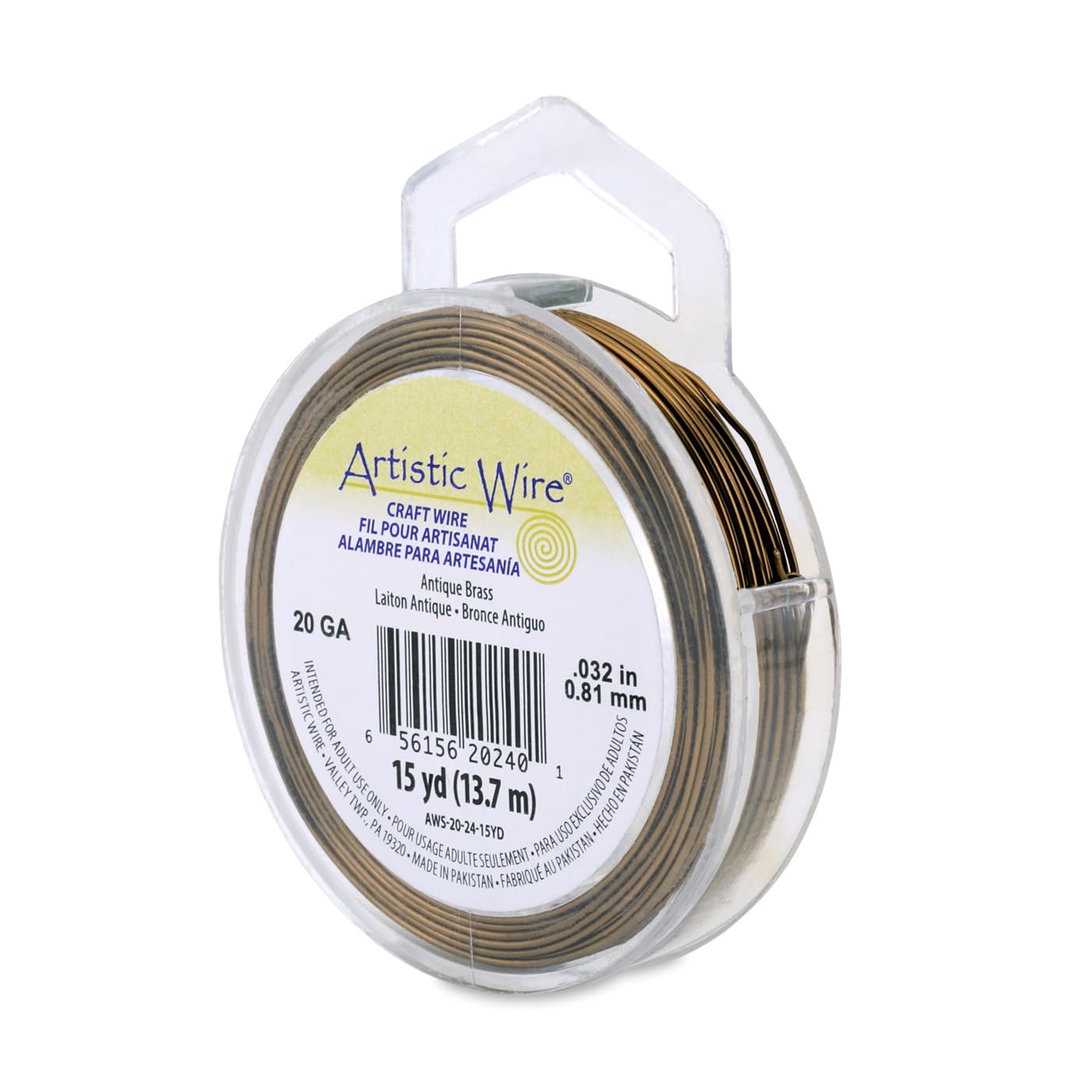Beadalon 15-Yards Artistic 20-Gauge Gun Metal Wire — image 1