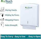 A406 Z Fold Paper Towels White Interfold 2 Ply Embossed 3200 Sheets view 4