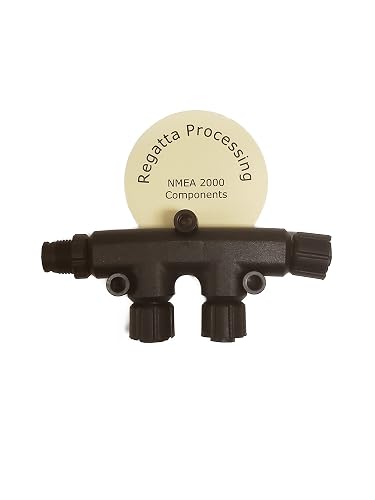 NMEA 2000 T-Connector 4 Poorten - Waterdicht M12 5 Pin Voor Lowrance Garmin Simrad