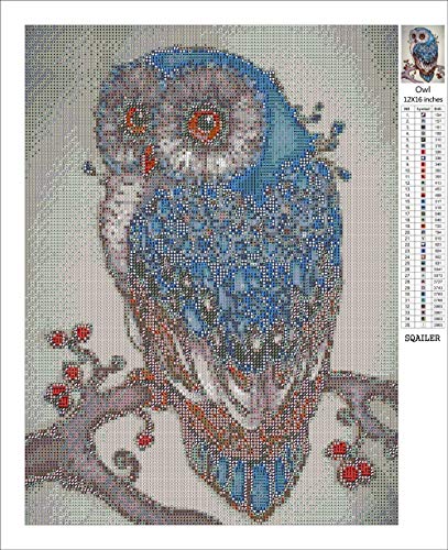 1 Sqailer+Painting+Rhinestone+Embroidery+Decoration
