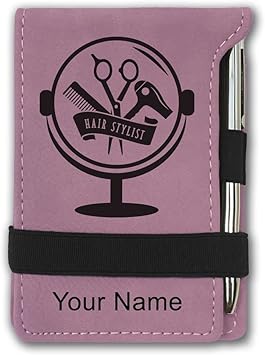 Amazon Com Mini Notepad Hair Stylist Personalized Engraving