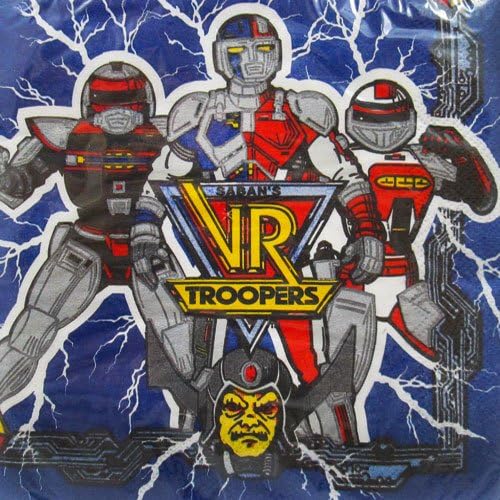 VR Troopers Lunch Napkins (16ct)
