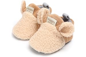 QWZban Baby Booties Infant Newborn Boys Girls Slippers Warm Crib Sock Shoes Indoor First Walkers Prewalker