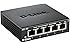 D-Link DES-105 5-Port Layer2 Fast Ethernet Switch Metall (10/100 Mbit/s, einfache Plug & Play-Installation, automatische MDI/MDIX-Anpassung, automatische Geschwindigkeitserkennung, l&uuml;fterlos)