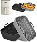 thumbnail image 2 of 150-Pack Air Fryer Paper Liners For Bella 4Qt Slim - Rectangular Parchment Baking Sheets 2 of 11