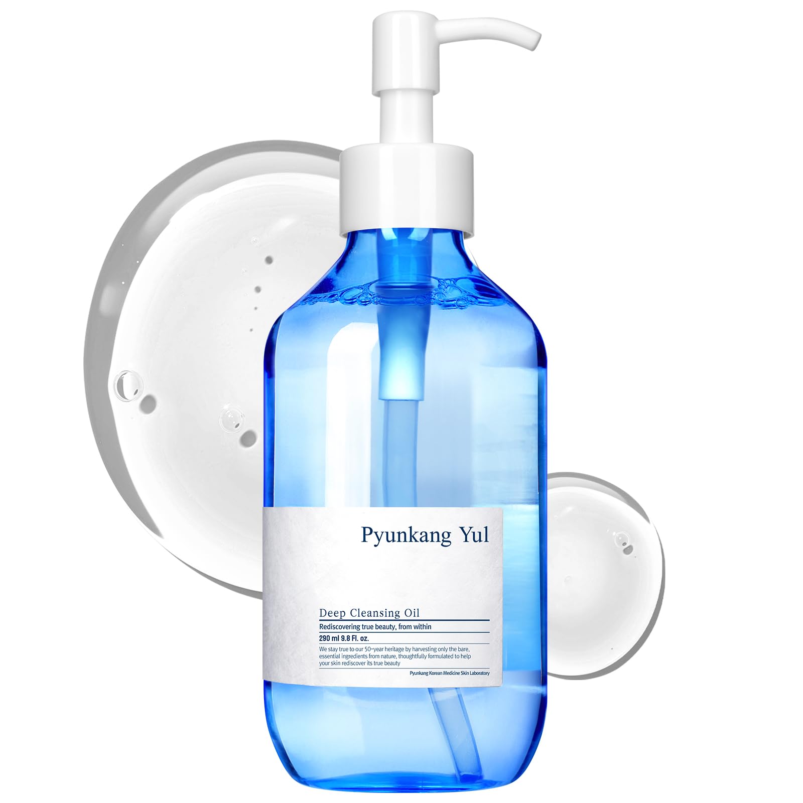[PKY] Pyunkang Yul Deep Cleansing Oil for Long-lasting Makeup Removal, Jojoba Oil to Cleanse Pores & Remove Impurities, Zero Irritation, Korean Skincare (9.8 Fl. Oz, 290ml)
