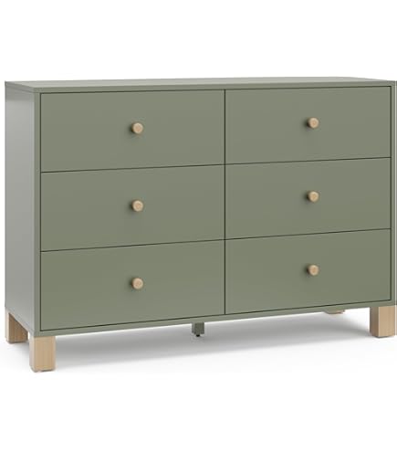 Amazon.com: Angel Line Lauren 6 Drawer Dresser, White : Home & Kitchen Amazon.com: Angel Line Lauren 6 Drawer Dresser, White : Home & Kitchen