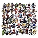 Jasion 50-Pcs Vinyl Stickers Waterproof Bomb Graffiti Decals for Cars Motorcycle Skateboard Portable Luggages Ipad Laptops