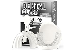 MICTANING Upgraded Mouth Guards for Grinding Teeth at Night,2 Pack,Standard Size, Professional Night Guard with Fitting Tray, Comfortable Mouth Guard for Clenching Teeth at Night