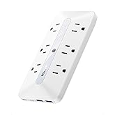 Anker Outlet Extender, 10-in-1 Power Strip with 300J Surge Protector, 6 AC | 2 USB A, 2 USB C Ports, Wide-Spaces Outlets and 20W Fast Charging, Dorm Room Essentials