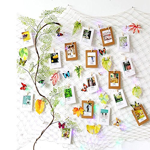 Creamy White Fishing Net Beach Theme Decor for Party Home Living Room Bedroom 78 Inch Mediterranean Style Decor Wall Decoration
