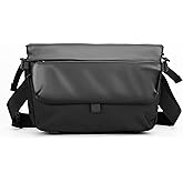 reeyee Crossbody Bag for Men Women, Messenger Bag Water Resistant, Cordura Outdoor Crossbody Bag, Sling Bag for Work Daily Shopping and Travel