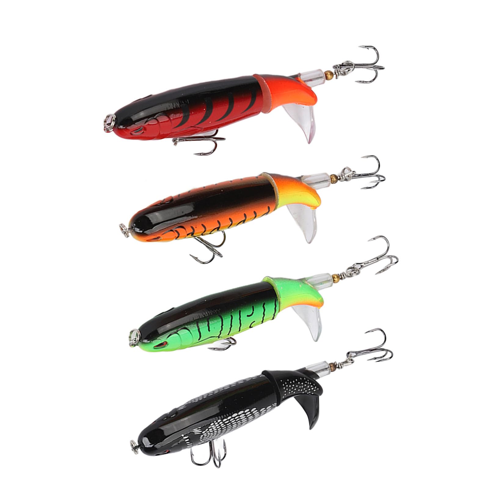 Alomejor Floating Lure Propeller Versatile Color Durable and Effective Fishing Lure with Floating Capability and Propeller Structure