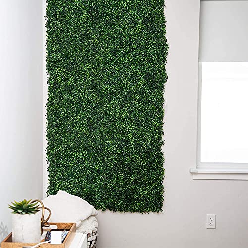 The Grand Outdoor Grass Wall Panels 12x 20in Bushy Artificial Boxwood
