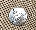 Yansanido Pack of 10 Alloy Silver ''She Believed she Could so she did'' 0.94'' Round DIY Antique Message Charms Pendant for Making Bracelet and Necklace (She Believed she Could so she did)