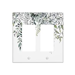 Spshian Decorative Outlet Covers Rustic Green Sage