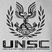 Mens Inspired By Halo Hoodie - UNSC - Sport Grey - Small