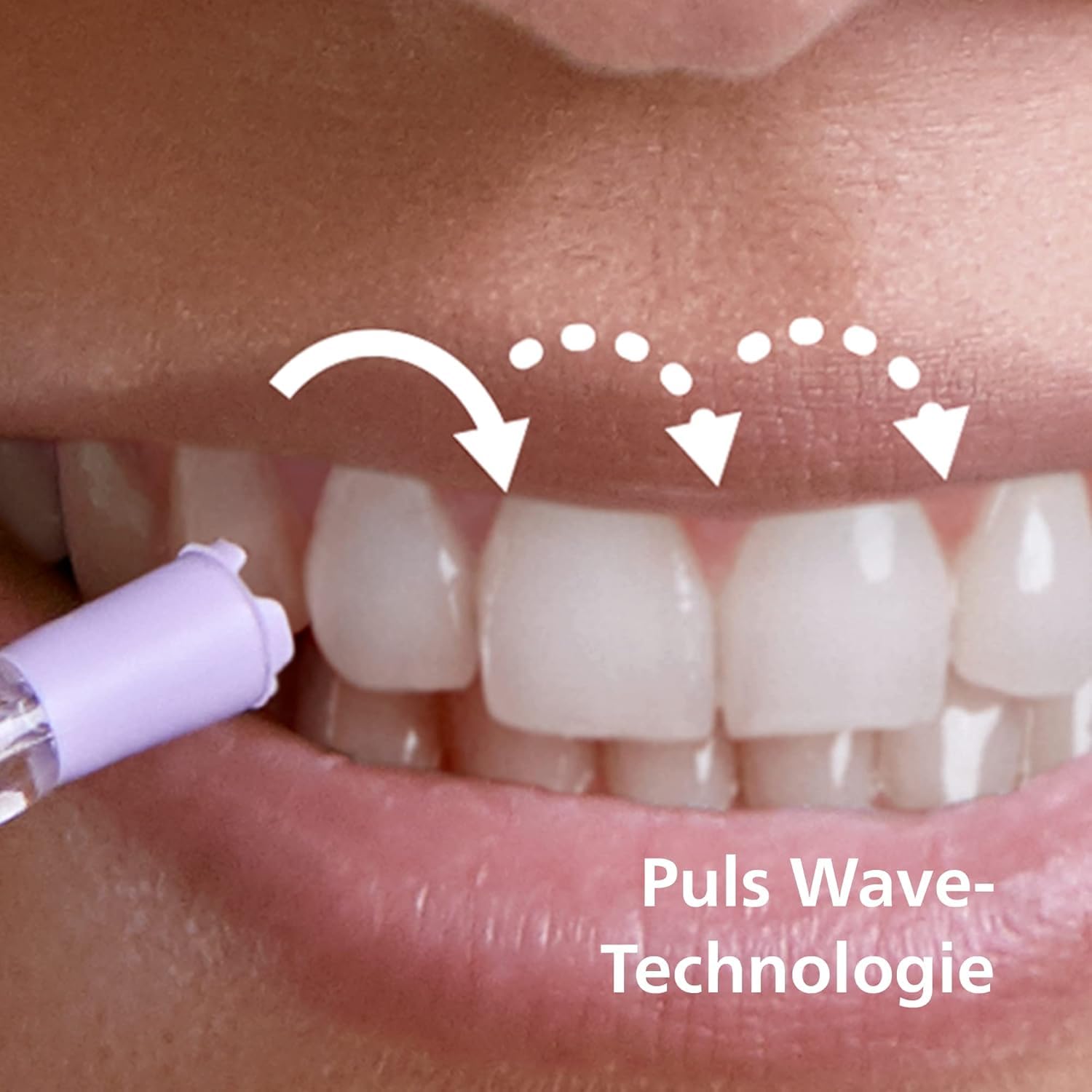 Philips Sonicare kabellose Power Flosser Munddusche und DiamondClean 9000 elektrische Zahnbürste – Saubere Zähne, sauberes Zahnfleisch und Plaque-Entfernung, schwarz (Modell HX3886/43) 4