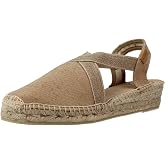 Toni Pons Verdi-V Tobacco Brown Fabric Womens Slip On Espadrille Shoes