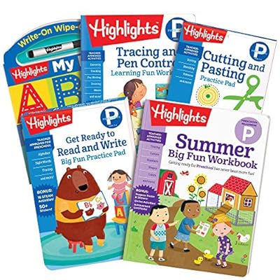 Buy Highlights Summer Learning Pack Getting Ready For Preschool Reading And Writing Cutting And Pasting Abcs Toy Online In Indonesia B08x6gfqqw