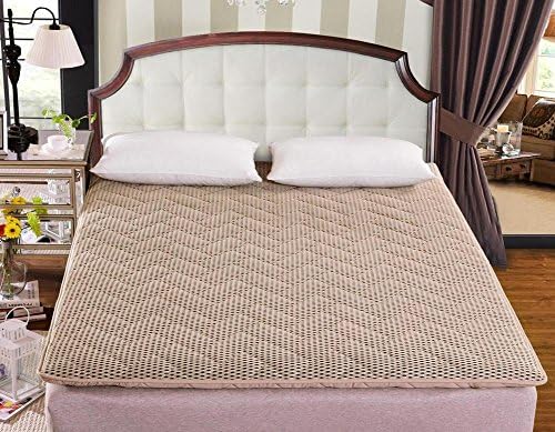 DHWJ Thickened tatami mattress,Single double student dormitory mattress,Sponge folding mat-B 150x200cm(59x79inch)