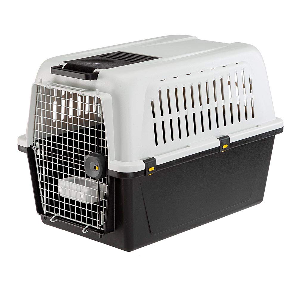 Dog Travel Kennel, Pet Kennel, Dog Crate Atlas 50 Professional, Safety Closing System, Aeration Grids, 55,5 X 81 X H 59,5 Cm.