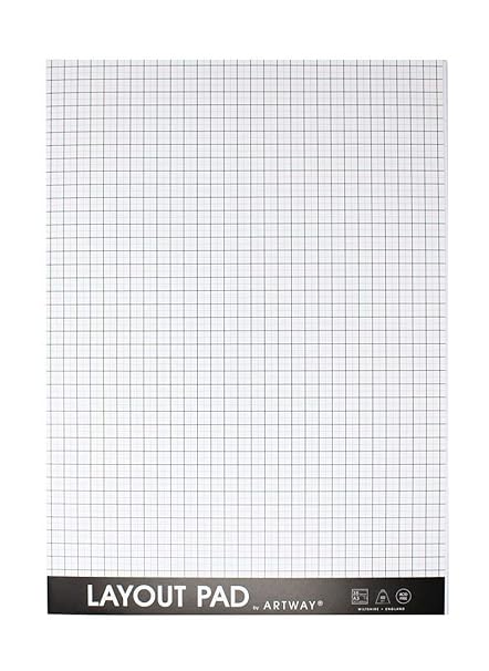 Artway - A3 Layout Pad - 60gsm - Acid-Free, Bleed-Resistant Paper ...