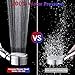 Luxsego Hydro Jet High Pressure Shower Head, Turbo Fan Shower Head with Filter, Handheld Turbo Propeller Shower, Take Care of Your Skin Health 2