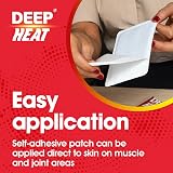 Deep Heat Pain Relief Heat Patch Pack of 4 Medical Patch for Aches view 6