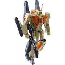 ロボット Super gigantic Robotech model kit Robotech 1/100 Transformable Figure: VF-1D Trainer w/Super