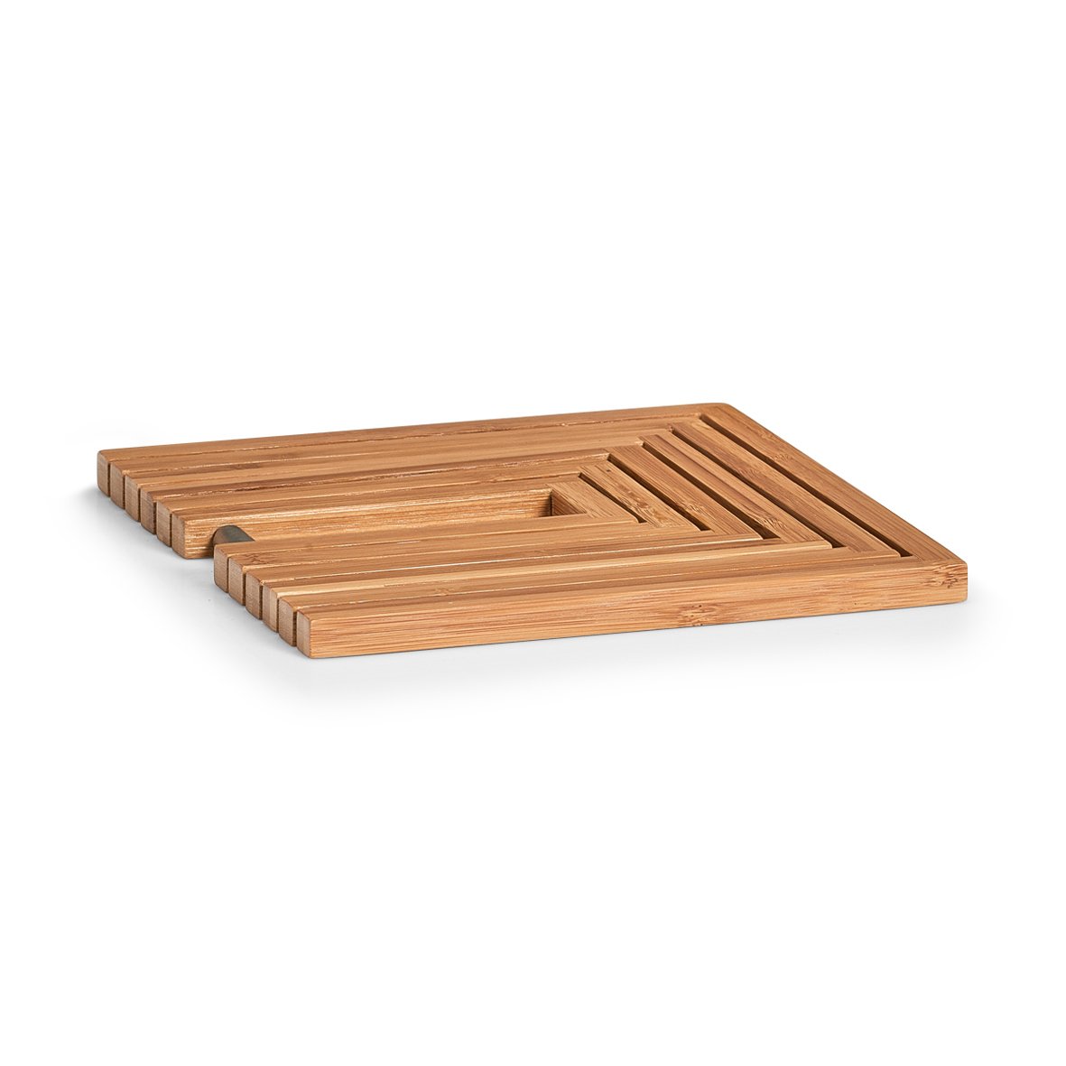 Zeller 25301 Trivet, bamboo, natural, 19 x 19 x 1 cm