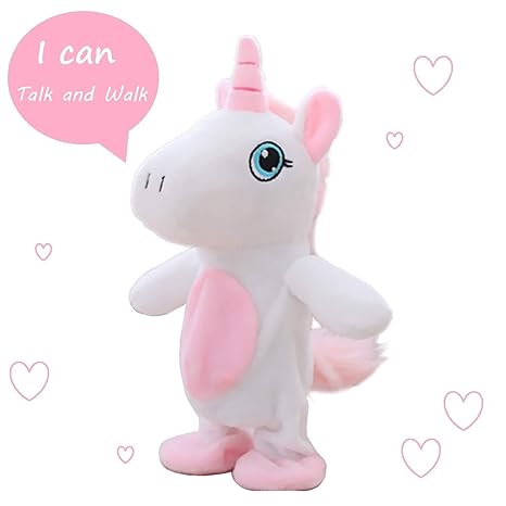 talking unicorn toy