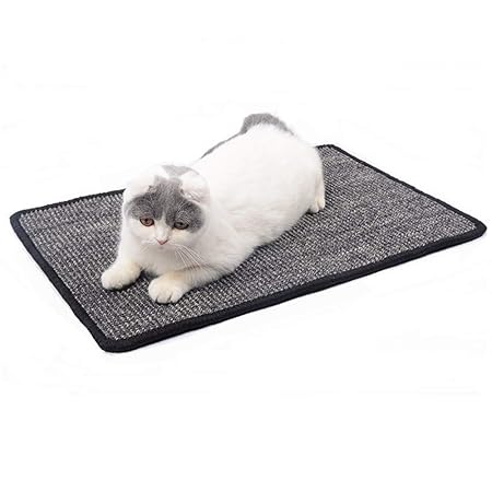 NOZOMI Katze Kratzmatte (50 * 80 cm / 20 * 31 Zoll), Katze Sisal-Pad, Katze Kratzer, Schlaf-Pad oder Schutz-Spiel-Pad, geeign