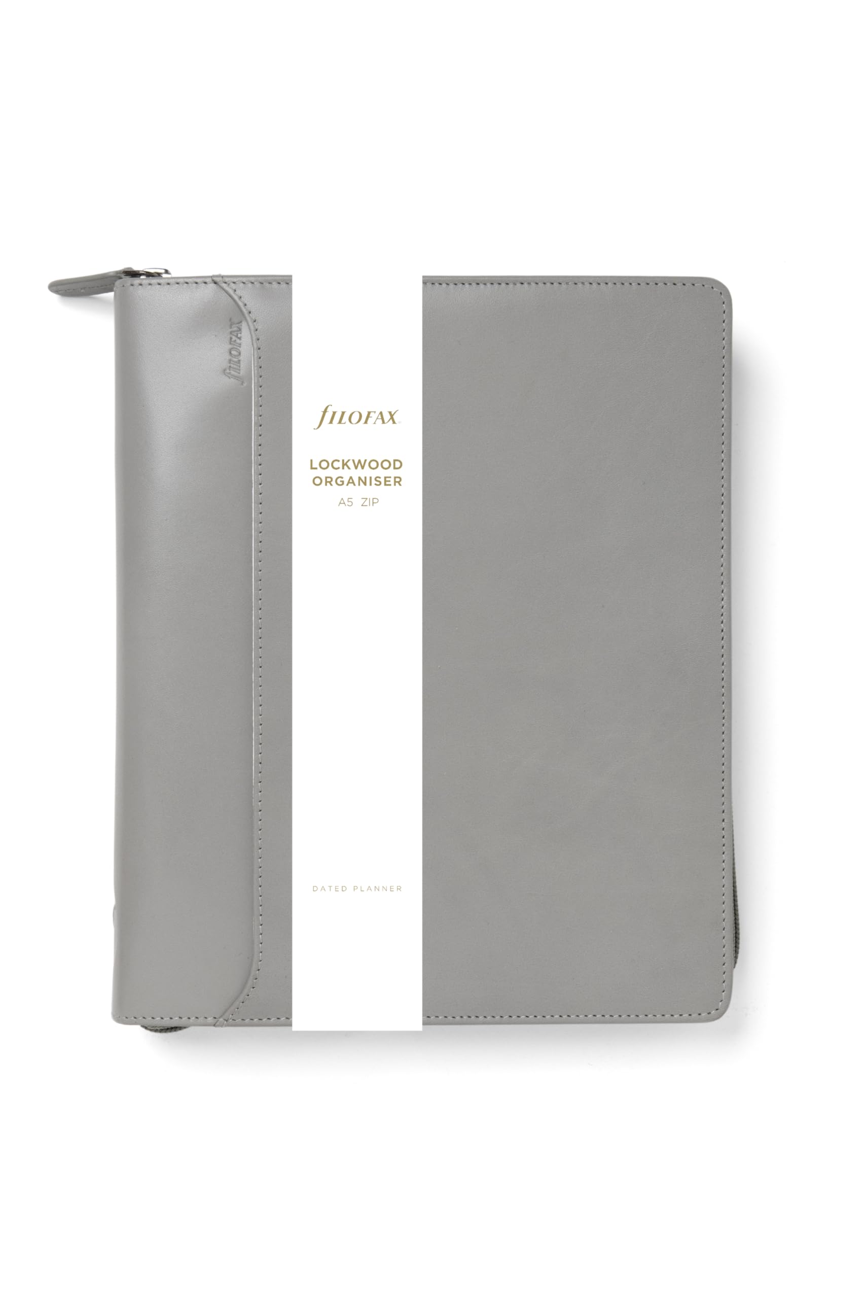 Filofax A5 Lockwood Zip organiser - Concrete