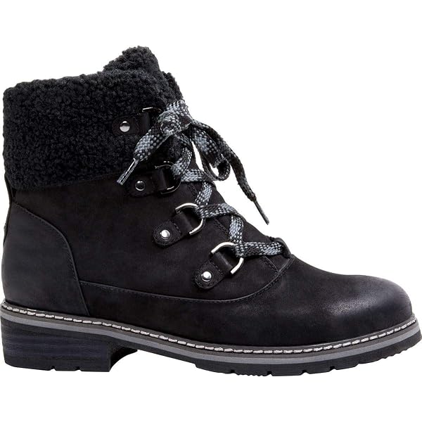 Taryn Rose Women's Veronica Fashion Boot - Hiker Style With Faux Fur Cuff - View #2
