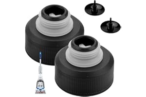 GYPNS 440012803 Solution Tank Cap for Hoover PowerDash Pet, SmartWash&FloorMate Jet Cleaner Machine, Replacement Hoover Carpet Cleaner Cap Compatible with FH50700 FH50702 FH50703I FH50710 Parts(2 pack)