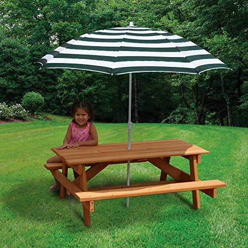 Gorilla 023003 Playsets Children's Picnic Table with Umbrella, Great