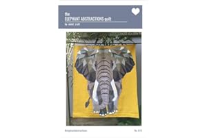 Violet Craft Abstractns Elephant Abstractions Quilt Ptrn, Pattern (VCR010)