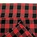LGHSPOM Buffalo Check Curtains Black and Red Check Curtains Buffalo Plaid Curtains 53x84inch Farmhouse Kitchen Curtains for Living Room, Christmas, Thanksgiving, Pack of 2
