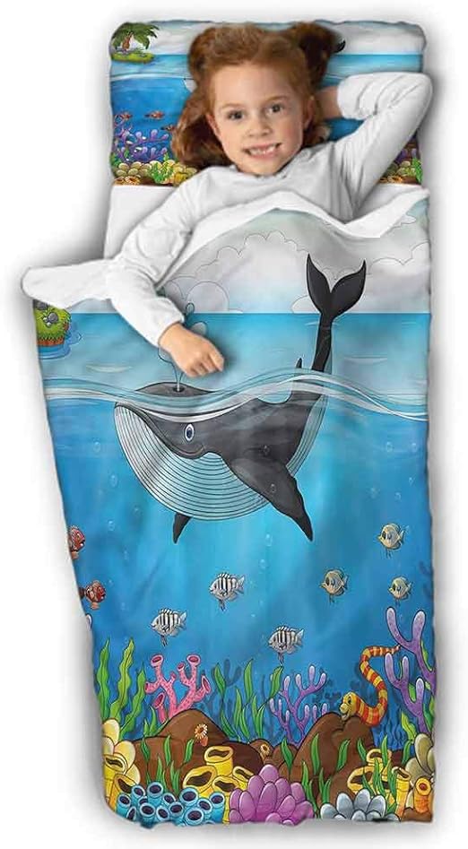 whale sleeping bag