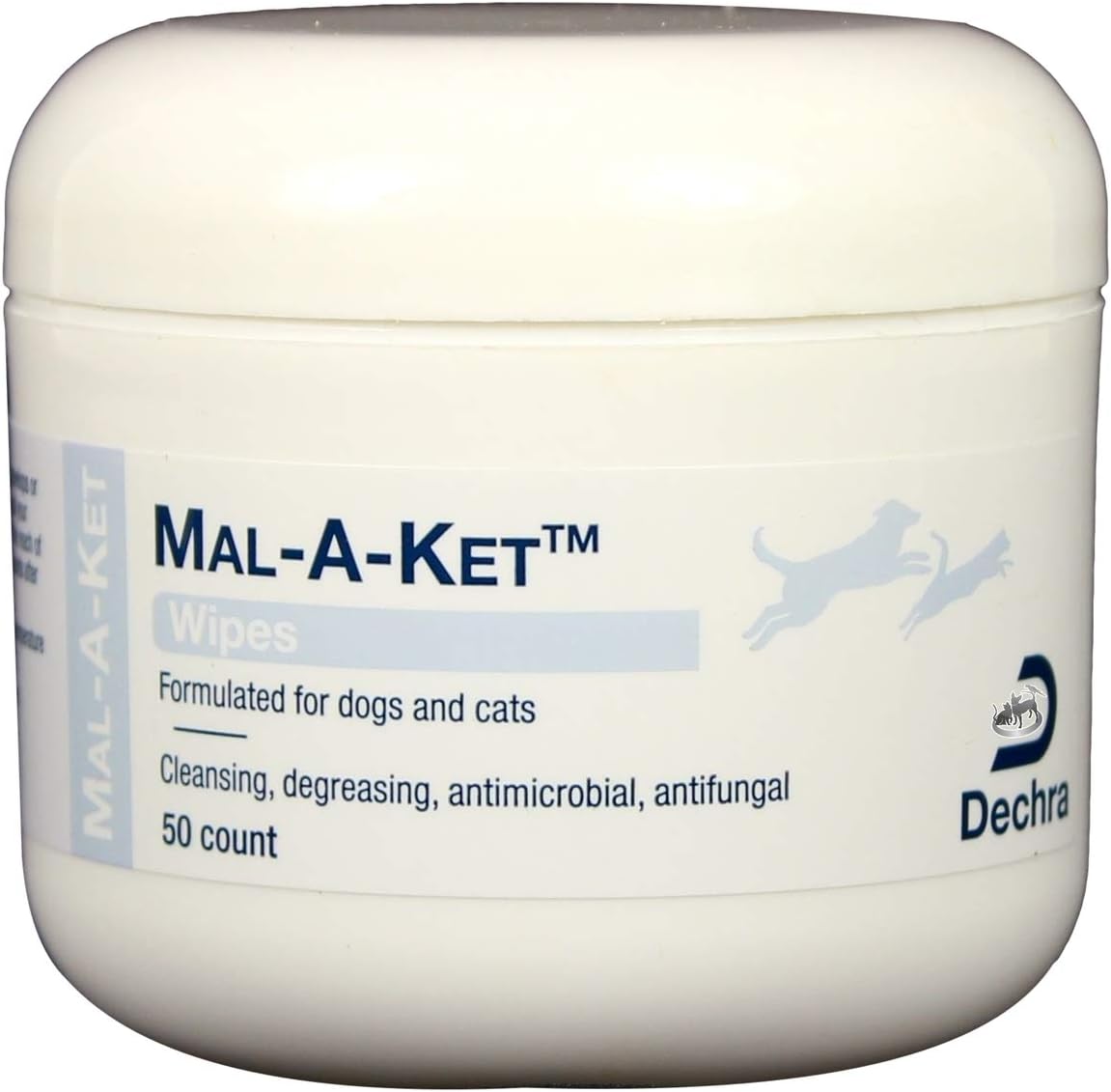 Dechra Veterinary Products Mal-A-Ket Wipes (50 Count)