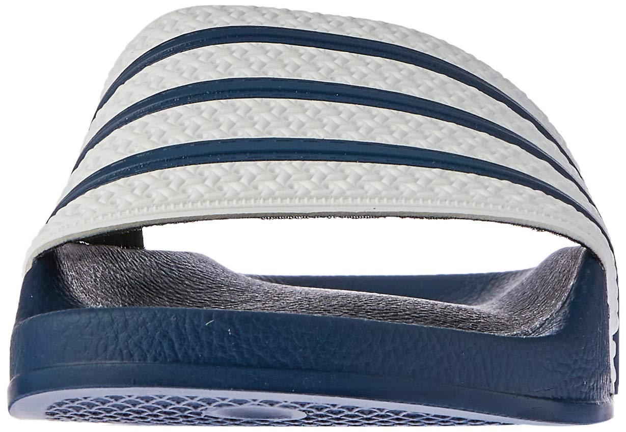 adidas slides white red blue