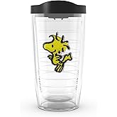 Tervis Peanuts - Woodstock Flyover Made in USA Double Walled Insulated Tumbler Travel Cup Keeps Drinks Cold & Hot, 16oz, Classic